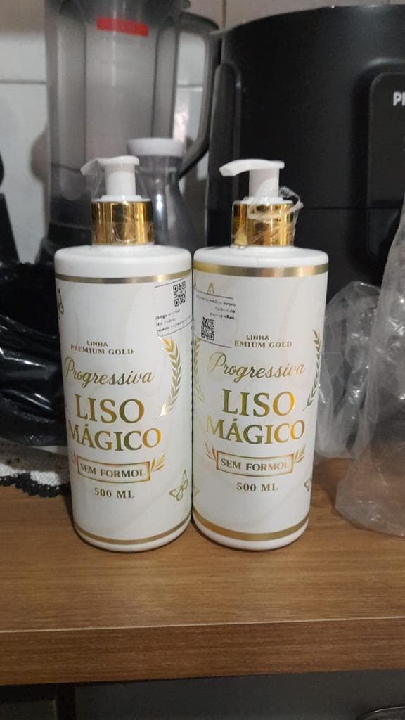 Progressiva Liso Magico - Linha Premium Gold 500ml